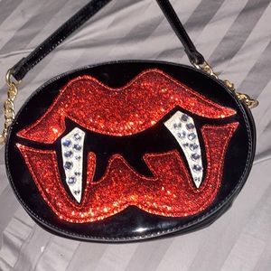 Betsey Johnson fang purse